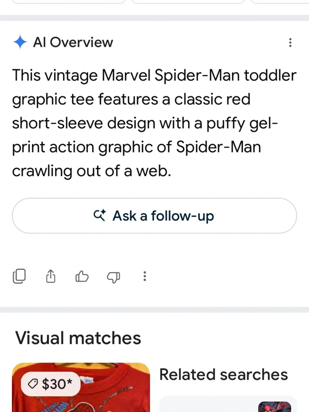 EC VTG Tgd 2005 Spider-Man Toddler Tshirt In Perfect Cond! A Must Have!